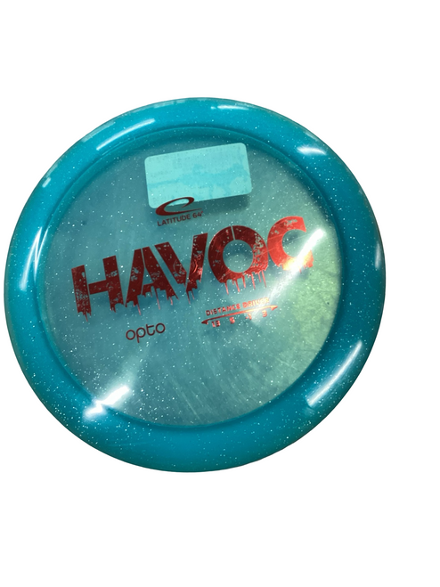 Vist Large View of Product Image Which is Used Latitude 64 HAVOC Disc Golf Driver Royal Blue 11613-S000164684