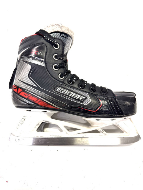 Vist Large View of Product Image Which is Used Bauer VAPOR X 2.7 Intermediate Goalie Skate Intermediate 4.5 11860-S000295023