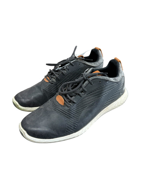 Vist Large View of Product Image Which is Used Puma Jr Golf Shoes Black Youth 06.0