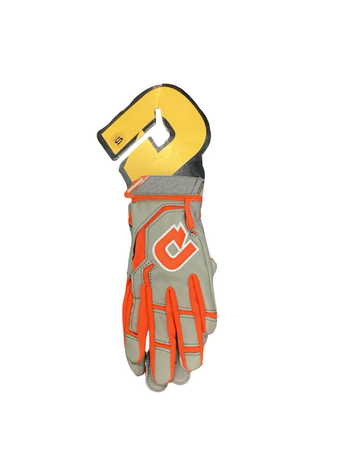 Vist Large View of Product Image Which is Used Demarini BB/SB Batting Gloves Orange LG