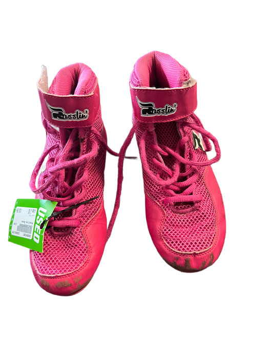 Used Wrestling Shoes Pink Junior 03 11705-S000047807