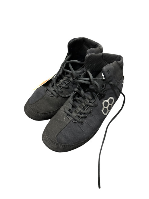 Vist Large View of Product Image Which is Used Wrestling Shoes Navy Blue Senior 11.5 11721-S000274172