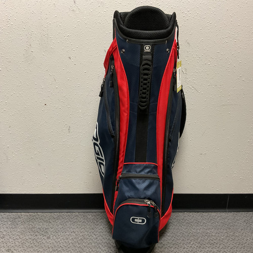 Vist Large View of Product Image Which is Used Ogio Mens Cart Bag Navy Blue And Red 11855-S000188629