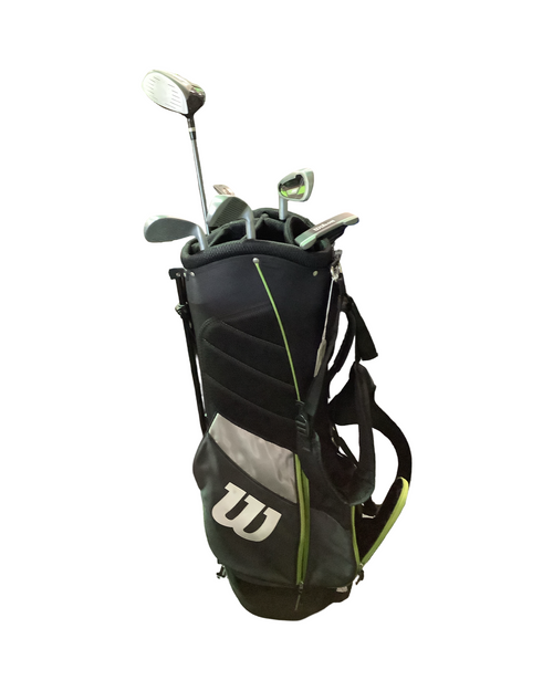 Vist Large View of Product Image Which is Used Wilson K28 Mens Package Set LH Black 6 Piece 11724-S000215613