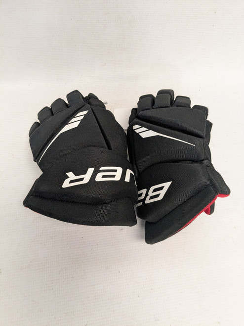 Vist Large View of Product Image Which is Used Bauer LIL SPORT Junior Gloves Black 11" 11821-S000026619