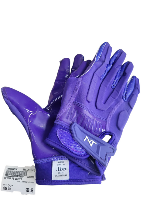 Vist Large View of Product Image Which is Used NXTRND GLOVES FB Gloves Purple LG 11708-S000181530