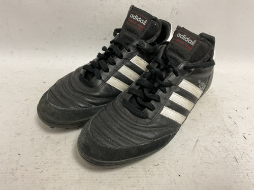 Vist Large View of Product Image Which is Used Adidas Mundial Team 019228 Soccer Turf Shoes Black And White Senior 9.5 11855-S000188637