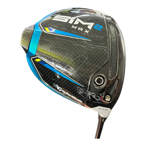 Vist Large View of Product Image Which is Used Taylormade SIM 2 MAX Mens Driver RH 10.5 Degree 11820-S000044152