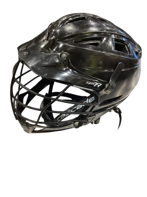 Vist Large View of Product Image Which is Used Cascade CPV-R Lacrosse Helmet Black M/L 11884-S000049553