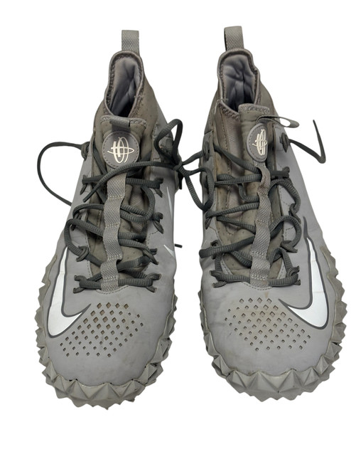 Vist Large View of Product Image Which is Used Nike ALPHA HUARACHE 6 ELITE TURF Mens Lacrosse Cleats Grey Size 11 11731-S000144452