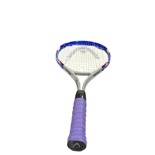 Vist Large View of Product Image Which is Used Head TI-REWARD Adult Tennis Racquet Silver 4 1/2"