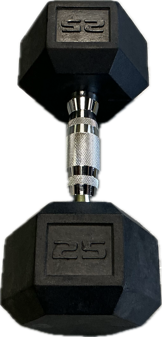 Vist Large View of Product Image Which is Used Hex Dumbbell (Each) 25 lb 11897-S000148748