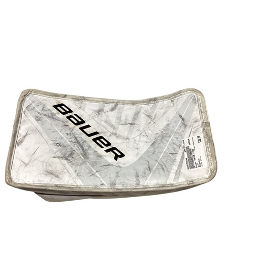 Vist Large View of Product Image Which is Used Bauer VAPOR X700 Junior Goalie Blocker White 11812-S000158664