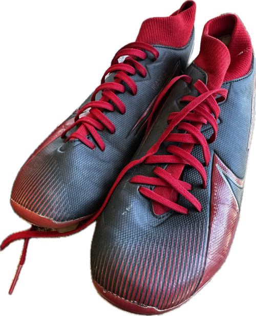Vist Large View of Product Image Which is Used Nike Soccer Cleats Red Junior 05