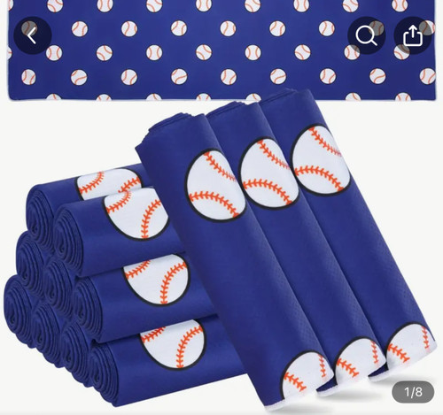 Vist Large View of Product Image Which is New BASEBALL COOLING TOWL