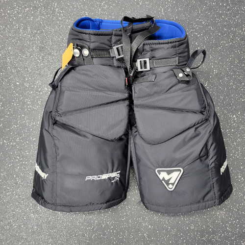 Vist Large View of Product Image Which is Used MCKENNEY PRO SPEC JR Junior Goalie Pant Black MD 10589-S000416543
