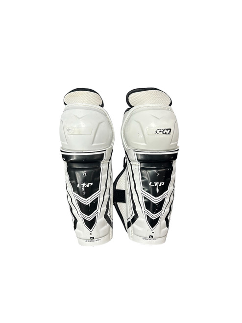 Vist Large View of Product Image Which is Used CCM LTP Youth Shin Guards White 10" 11885-S000186476