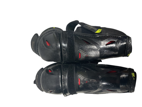 Vist Large View of Product Image Which is Used Bauer VAPOR 3X Junior Shin Guards Black 11" 11847-S000028048