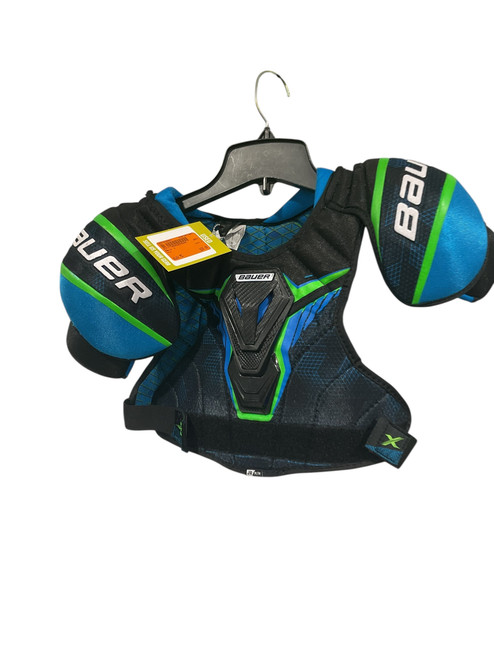 Vist Large View of Product Image Which is Used Bauer X Junior Shoulder Pads MD 11847-S000028047