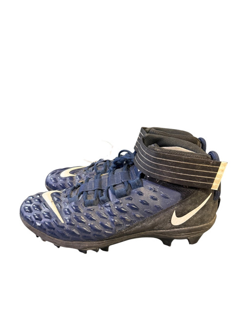 Vist Large View of Product Image Which is Used Nike FORCE Adult FB Cleats Navy Blue Senior 10.5
