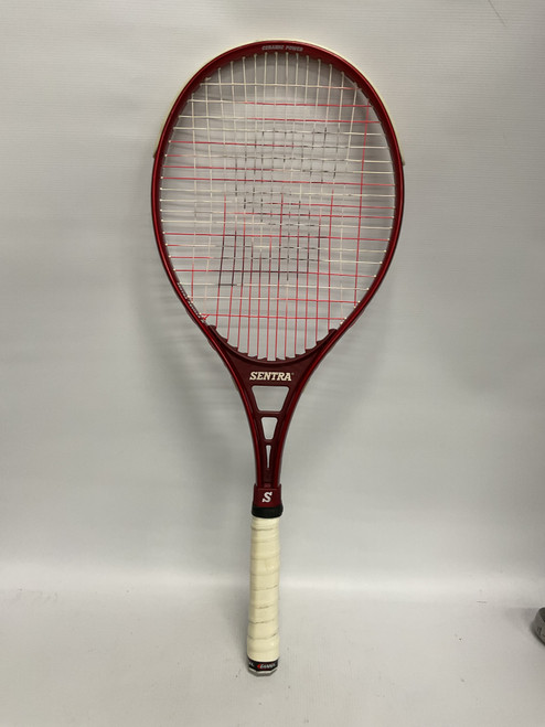 Vist Large View of Product Image Which is Used SENTRA AQUILLAT Adult Tennis Racquet Red 4 5/8"