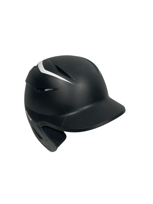 Vist Large View of Product Image Which is Used Easton ELITE X Batting Helmet No Mask Black One Size 11847-S000028064
