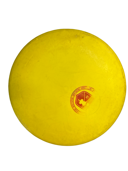 Vist Large View of Product Image Which is Used Dynamic Discs WARDEN Disc Golf Putter Yellow