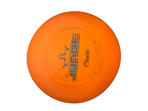 Vist Large View of Product Image Which is Used Dynamic Discs JUDGE Disc Golf Putter Orange