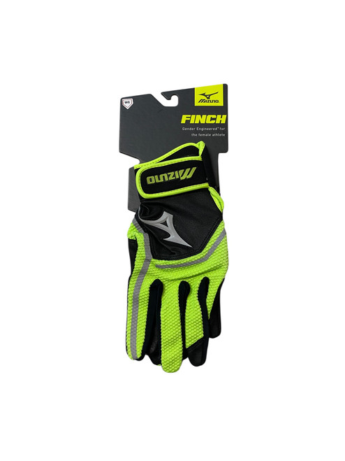 Vist Large View of Product Image Which is Used Mizuno BB/SB Batting Gloves None SM