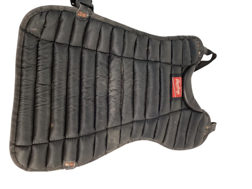 Vist Large View of Product Image Which is Used Rawlings ADULT PRO UMP CHEST GAURD Umpire Chest Protector