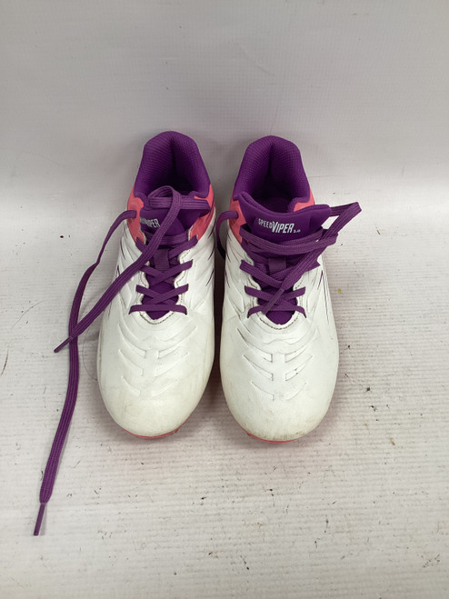 Vist Large View of Product Image Which is Used Soccer Cleats White Junior 03 11851-S000035391