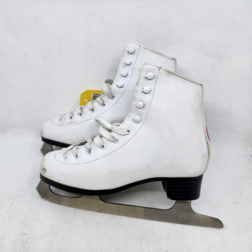 Vist Large View of Product Image Which is Used WinnWell FS Girls Figure Skate White Junior 04