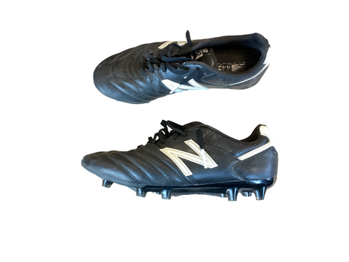 Vist Large View of Product Image Which is Used New Balance Soccer Cleats Black Senior 7.5