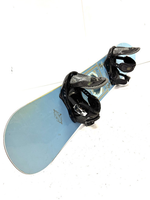 Vist Large View of Product Image Which is Used Burton FEEL GOOD W S/M BURTON BINDING Womens Board/Bindings Carolina Blue 144 cm 11860-S000295080