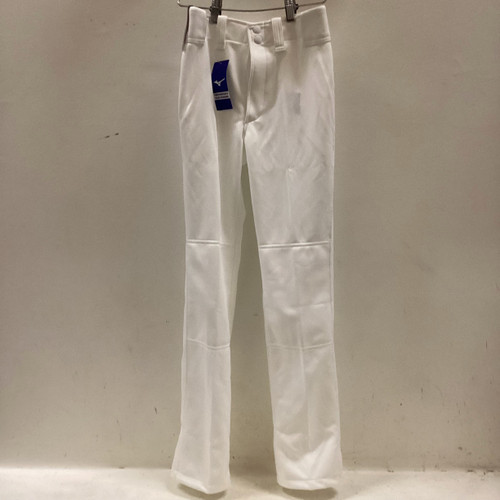 Vist Large View of Product Image Which is Used Mizuno HEMMED BOTTOM BB/SB Pant Boys White XL