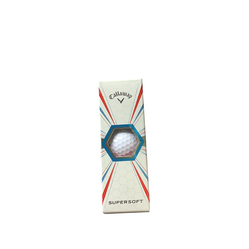 Vist Large View of Product Image Which is Used Callaway SUPERSOFT 3 Ball - Golf Ball Sleeve 11479-S000400010