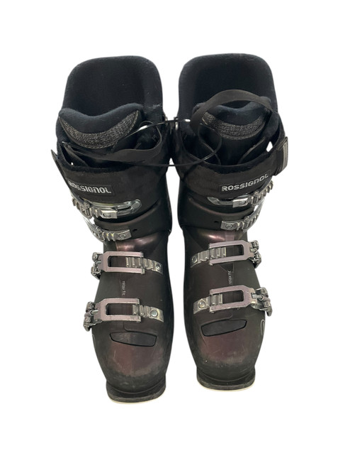 Vist Large View of Product Image Which is Used Rossignol PURE Womens DH Ski Boot Black 245 MP - M06.5 - W07.5 11484-S000285185