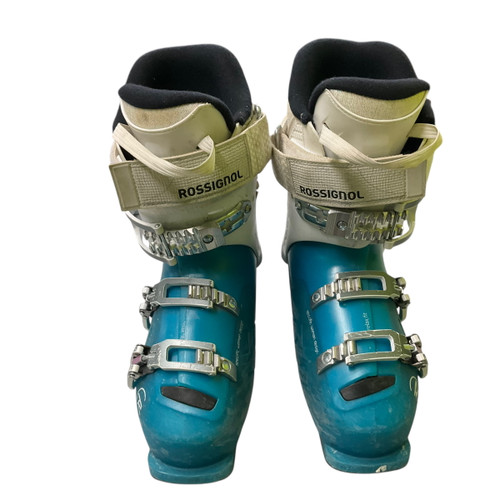 Vist Large View of Product Image Which is Used Rossignol KELIA Womens DH Ski Boot Royal Blue 235 MP - J05.5 - W06.5