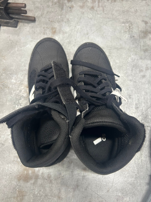 Vist Large View of Product Image Which is Used Adidas Wrestling Shoes Black Junior 04.5 11337-S000466706