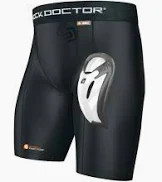 Vist Large View of Product Image Which is New Shock DR. Core Comp Short W/Cup AD XL
