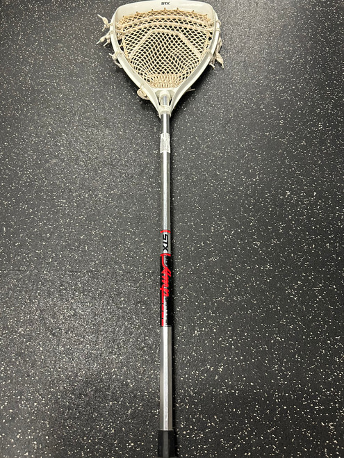 Vist Large View of Product Image Which is Used STX GOALMASTER Mens Goalie Stick White 11726-S000284460