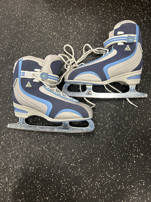 Vist Large View of Product Image Which is Used Jackson SOFT SKATE WomensFigure Skate Navy Blue Senior 8 11726-S000284473