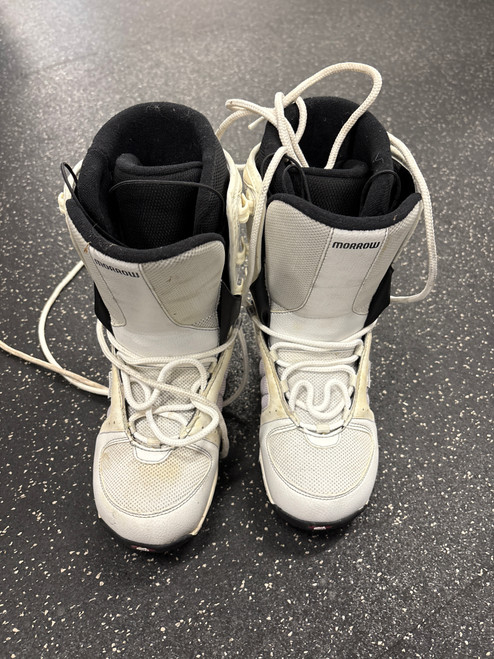 Vist Large View of Product Image Which is Used Morrow WILDFLOWER Womens Snowboard Boots White Senior 8 11726-S000284486
