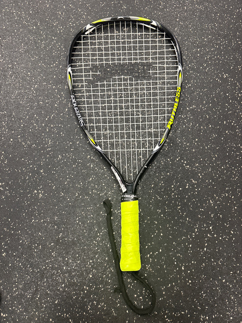 Vist Large View of Product Image Which is Used Slazenger RUTHLESS Adult Racquetball Racquet Black Unknown