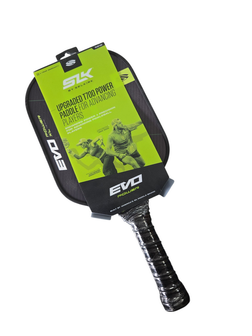 Vist Large View of Product Image Which is Used SLK EVO POWER XL Pickleball Racquet Black 11617-S000329124