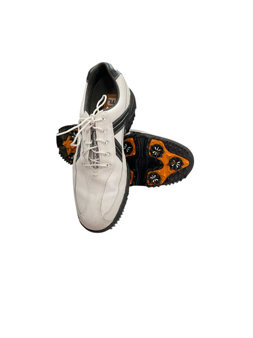 Vist Large View of Product Image Which is Used Foot Joy Mens Golf Shoes White Senior 8.5
