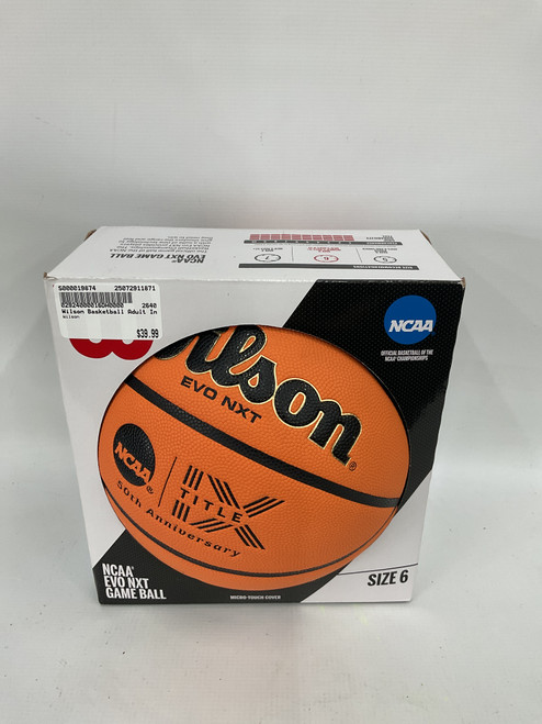 Vist Large View of Product Image Which is Used Wilson Basketball Adult Indoor