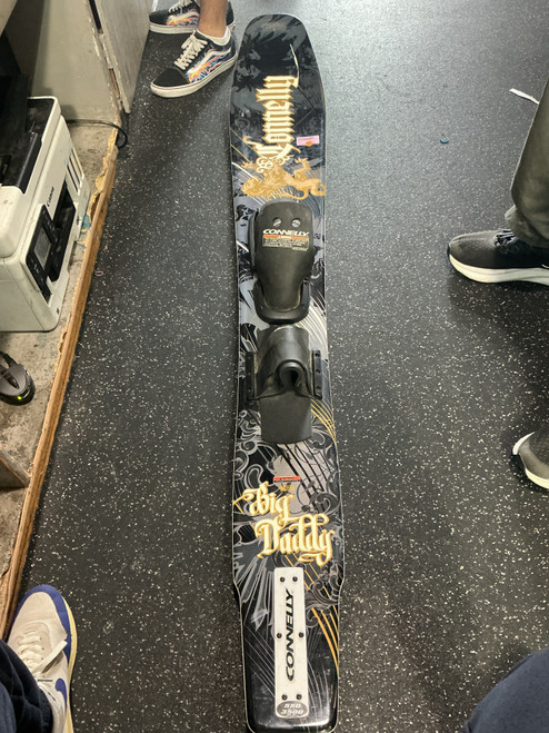 Vist Large View of Product Image Which is Used Connely BIG DADDY Slalom Ski Black 68"