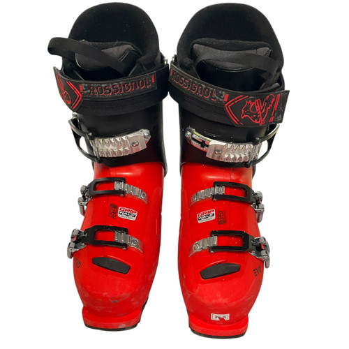 Vist Large View of Product Image Which is Used Rossignol EVO Mens DH Ski Boot Red 265 MP - M08.5 - W09.5 11484-S000285239