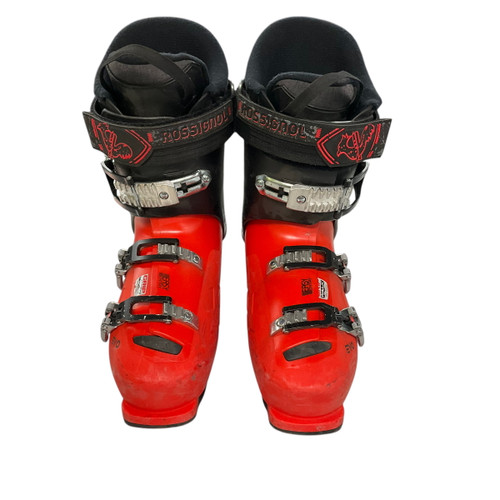 Vist Large View of Product Image Which is Used Rossignol EVO Mens DH Ski Boot Red 265 MP - M08.5 - W09.5 11484-S000285241